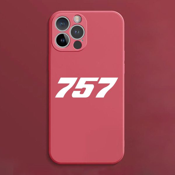 757 Flat Text Designed Soft Silicone iPhone Cases Online Sale