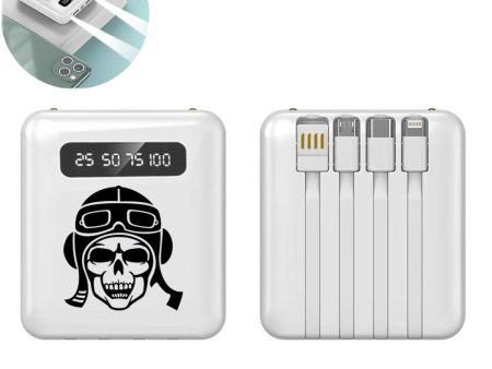 Skeleton Pilot Designed 10000mAh Quick Charge Powerbank For Cheap