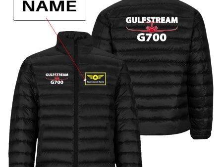 Amazing Gulfstream G700 Designed Padded Jackets For Cheap