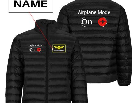 Airplane Mode On Designed Padded Jackets Online now