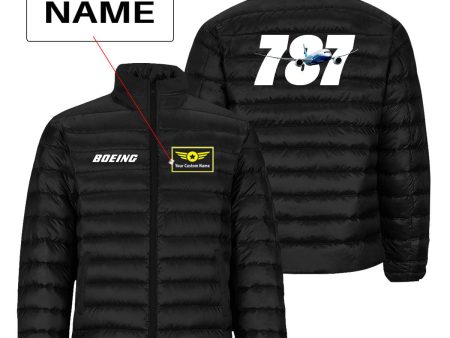 Super Boeing 787 Designed Padded Jackets Online Sale