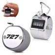 727 Flat Text Designed Metal Handheld Counters Cheap