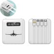 McDonnell Douglas MD-11 Silhouette Plane Designed 10000mAh Quick Charge Powerbank For Discount