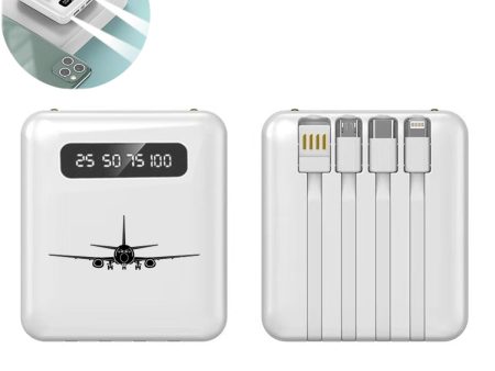 Boeing 737 Silhouette Designed 10000mAh Quick Charge Powerbank Online Hot Sale