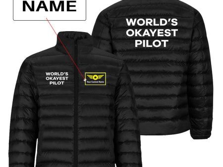 World s Okayest Pilot Designed Padded Jackets on Sale