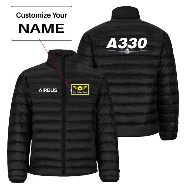 Super Airbus A330 Designed Padded Jackets Online now