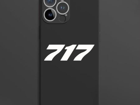 717 Flat Text Designed Soft Silicone iPhone Cases Fashion