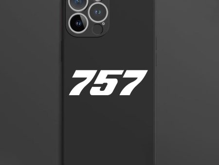 757 Flat Text Designed Soft Silicone iPhone Cases Online Sale