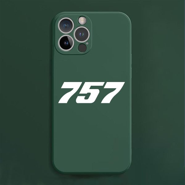 757 Flat Text Designed Soft Silicone iPhone Cases Online Sale