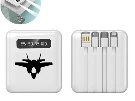 Lockheed Martin F-35 Lightning II Silhouette Designed 10000mAh Quick Charge Powerbank Supply