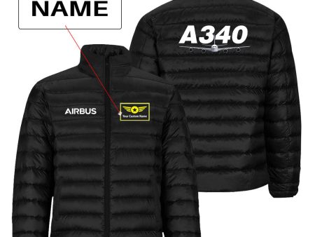 Super Airbus A340 Designed Padded Jackets Online