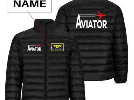 Aviator Designed Padded Jackets Supply