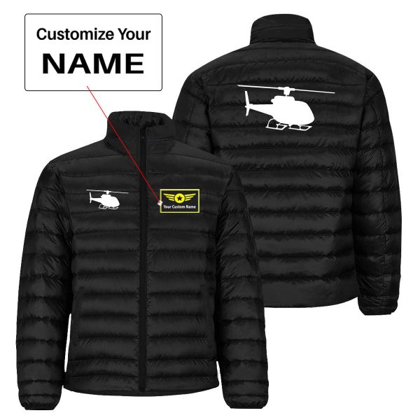 Helicopter Designed Padded Jackets Online Hot Sale