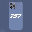 757 Flat Text Designed Soft Silicone iPhone Cases Online Sale