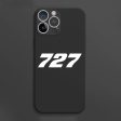 727 Flat Text Designed Soft Silicone iPhone Cases For Cheap