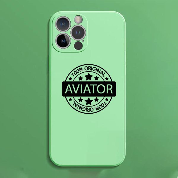 100 Original Aviator Designed Soft Silicone iPhone Cases Sale