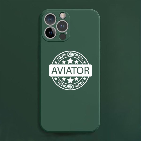 100 Original Aviator Designed Soft Silicone iPhone Cases Sale