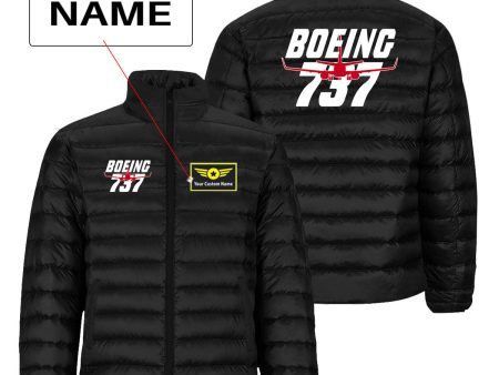 Amazing Boeing 737 Designed Padded Jackets Online