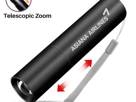 Asiana Airlines Designed Mini LED Emergency Flashlight Sale