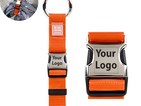 Your Custom Design & Image & Logo & Text Designed Portable Luggage Strap Jacket Gripper Hot on Sale