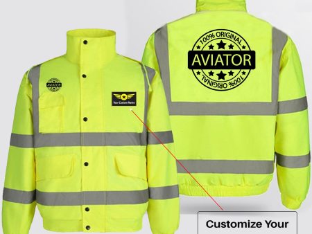 100 Original Aviator Designed Reflective Winter Jackets Online Sale