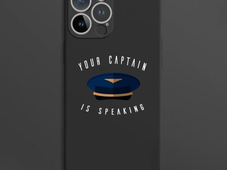 Your Captain Is Speaking Designed Soft Silicone iPhone Cases Online