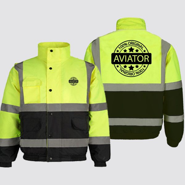 100 Original Aviator Designed Reflective Winter Jackets Online Sale