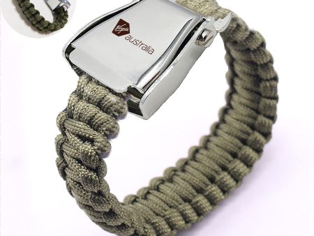 Virgin Australia Airlines Design Airplane Seat Belt Bracelet Online now