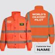 World s Okayest Pilot Designed Reflective Winter Jackets Fashion